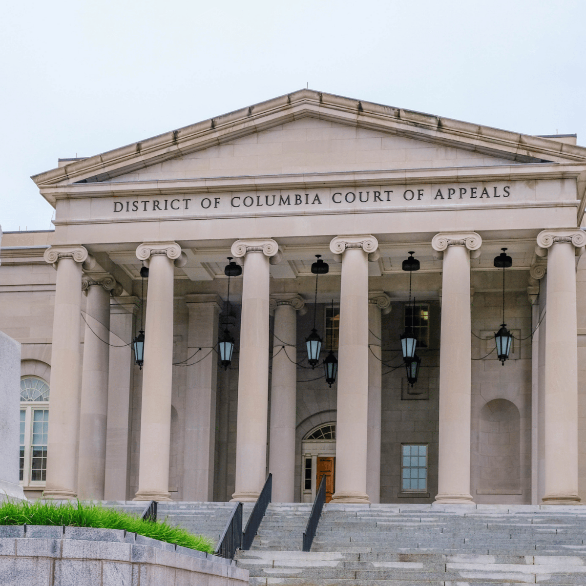 The District of Columbia Appeals Court building in Washington